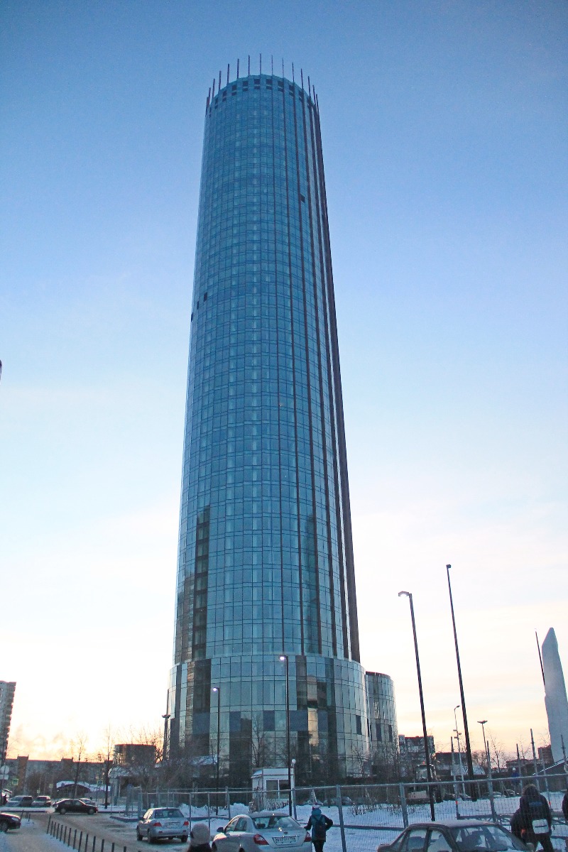 Высокое здание в екатеринбурге